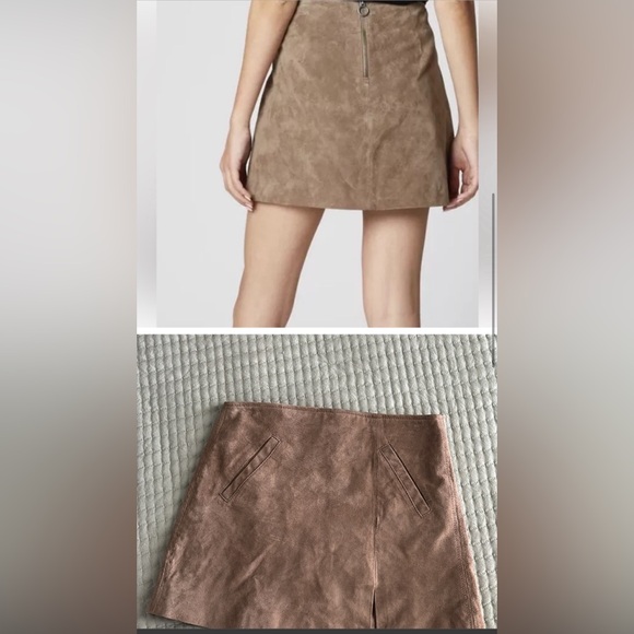 Blank NYC FAUX SUEDE SKIRT - Picture 3 of 6